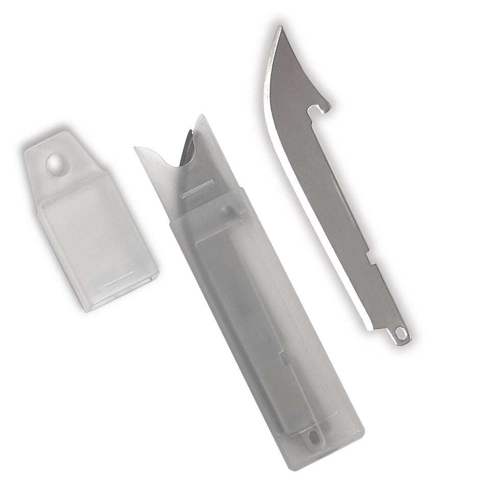 AccuSharp 742C 3.50" Stainless Steel Replacement Blades for Razor Knife, 6 Blades