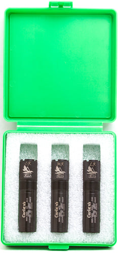 Carlsons 20 Gauge Delta Extended Choke Tube Set C/M/LR, Beretta Mobil