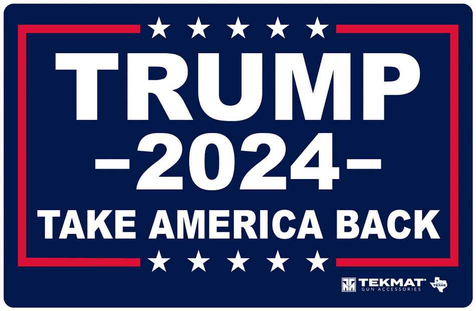 TekMat TEK42TRUMPMAGA Trump Make America Great Again Door Mat Rubber 25"x42"