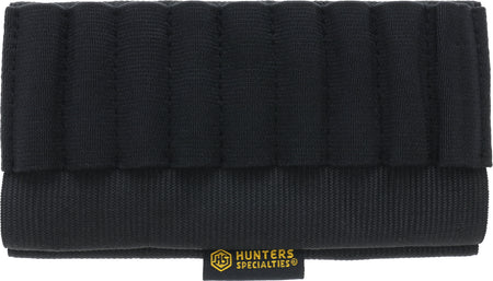 Hunters Specialties 00687 Elastic Rifle Buttstock Cartridge Sleeve Black 9rd