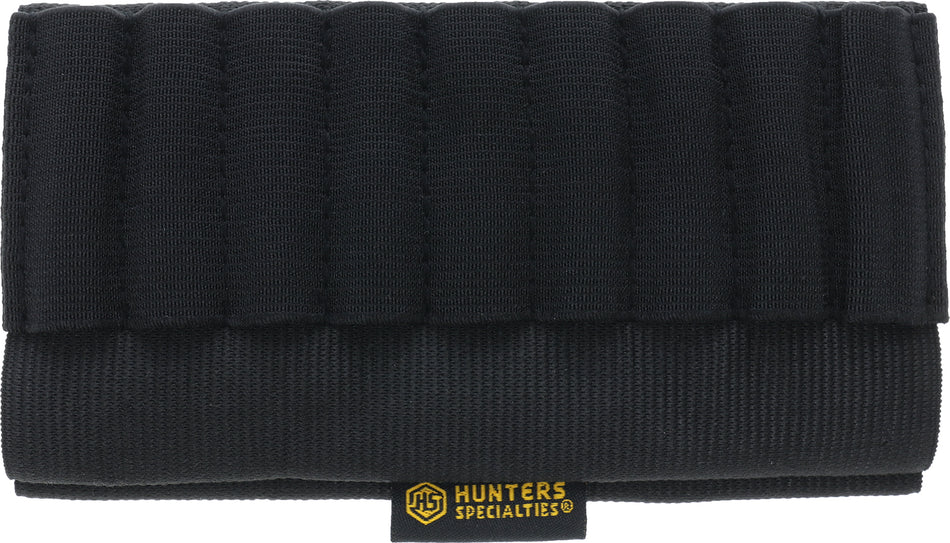 Hunters Specialties 00687 Elastic Rifle Buttstock Cartridge Sleeve Black 9rd