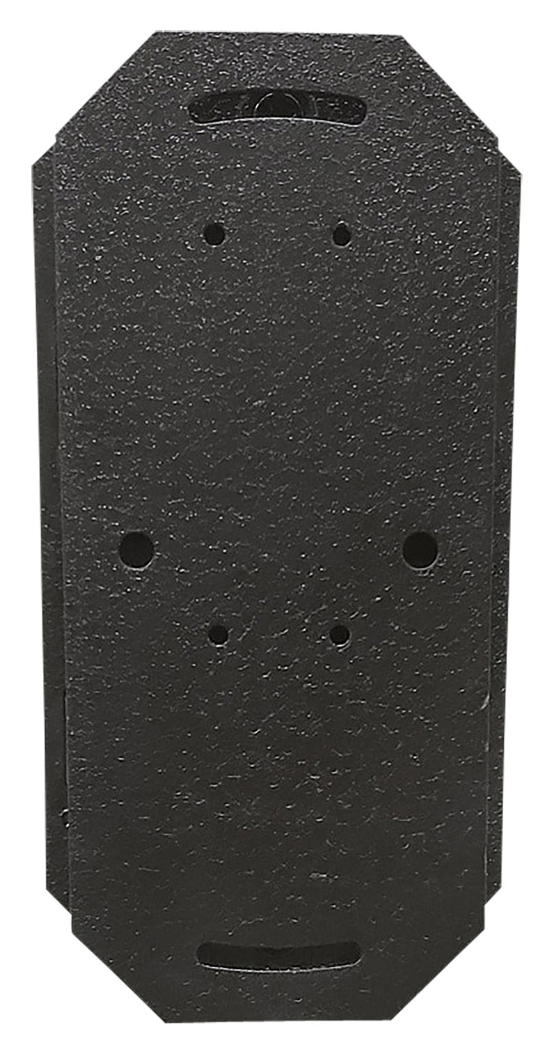 Skull Hooker SKHSFMLBLK Large Shoulder Flush Wall Mount Heavy Duty Trophy Bracket