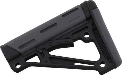 Hogue Grey Overmolded AR-15 Collapsible Buttstock Mil-Spec