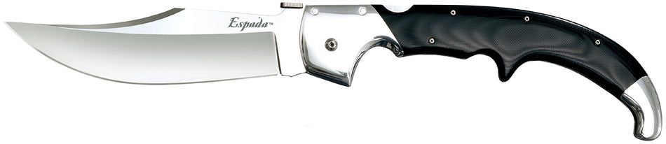 Cold Steel Espada XL CS62MA 7.5" Folding Knife S35VN Steel Blade Black G10 Handle