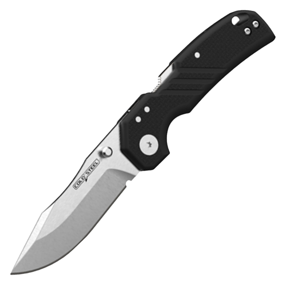 Cold Steel Engage CSFL30DPLCS35 3" Folding Knife Satin S35VN Clip Point Blade Black G10 Handle