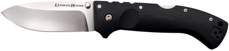 Cold Steel Ultimate Hunter CS30U 3.5" Folding Knife S35VN Drop Point Blade Black G10 Handle