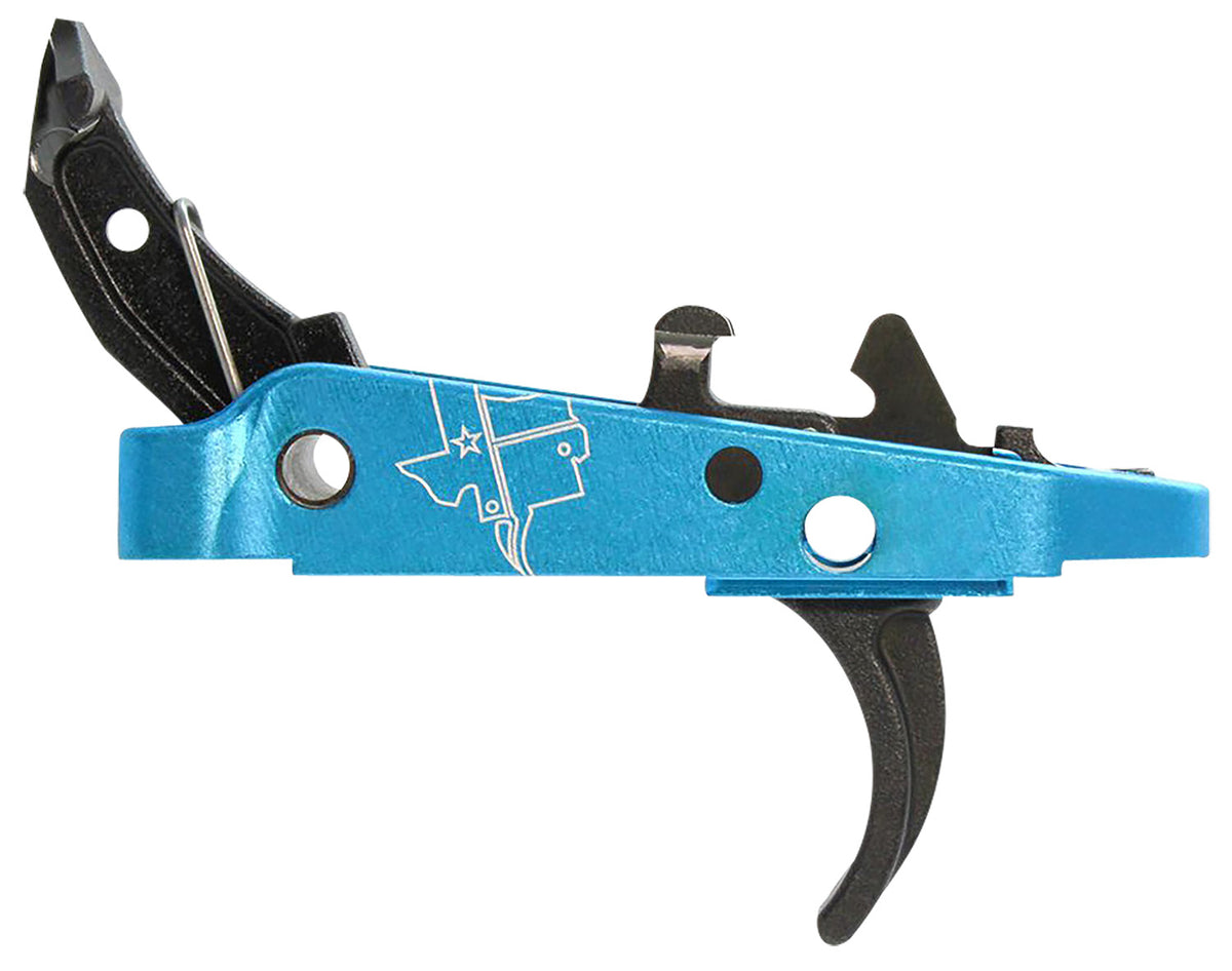 CMC Triggers AK47 47501 Drop-In Single-Stage Curved Trigger Group 2.0 Black Blue Housing 3.50 lb
