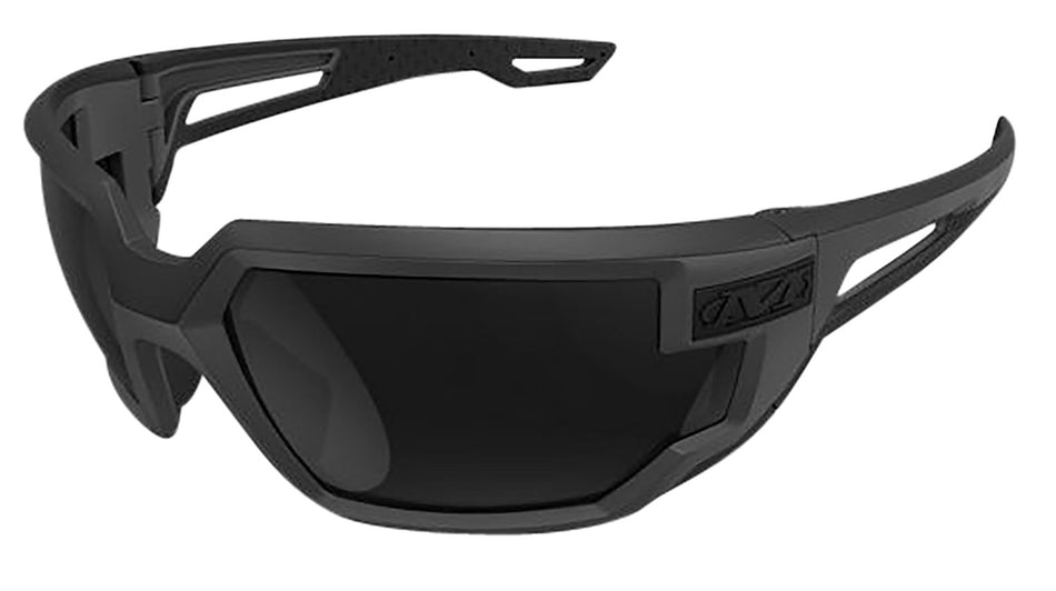 Mechanix Wear Vision Type-X OSFA MIL-SPEC Ballistic Glasses Black Lens Black Frame