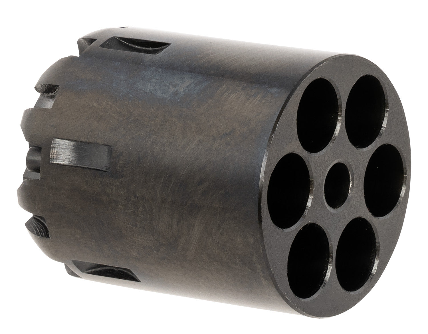 Pietta 1858 New Model Army .44 Cal Spare Cylinder Black Steel Non-Engraved with Nipples