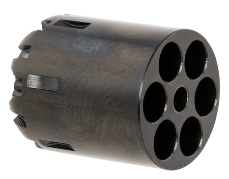 Pietta 1858 New Model Army .44 Cal Spare Cylinder Black Steel Non-Engraved with Nipples