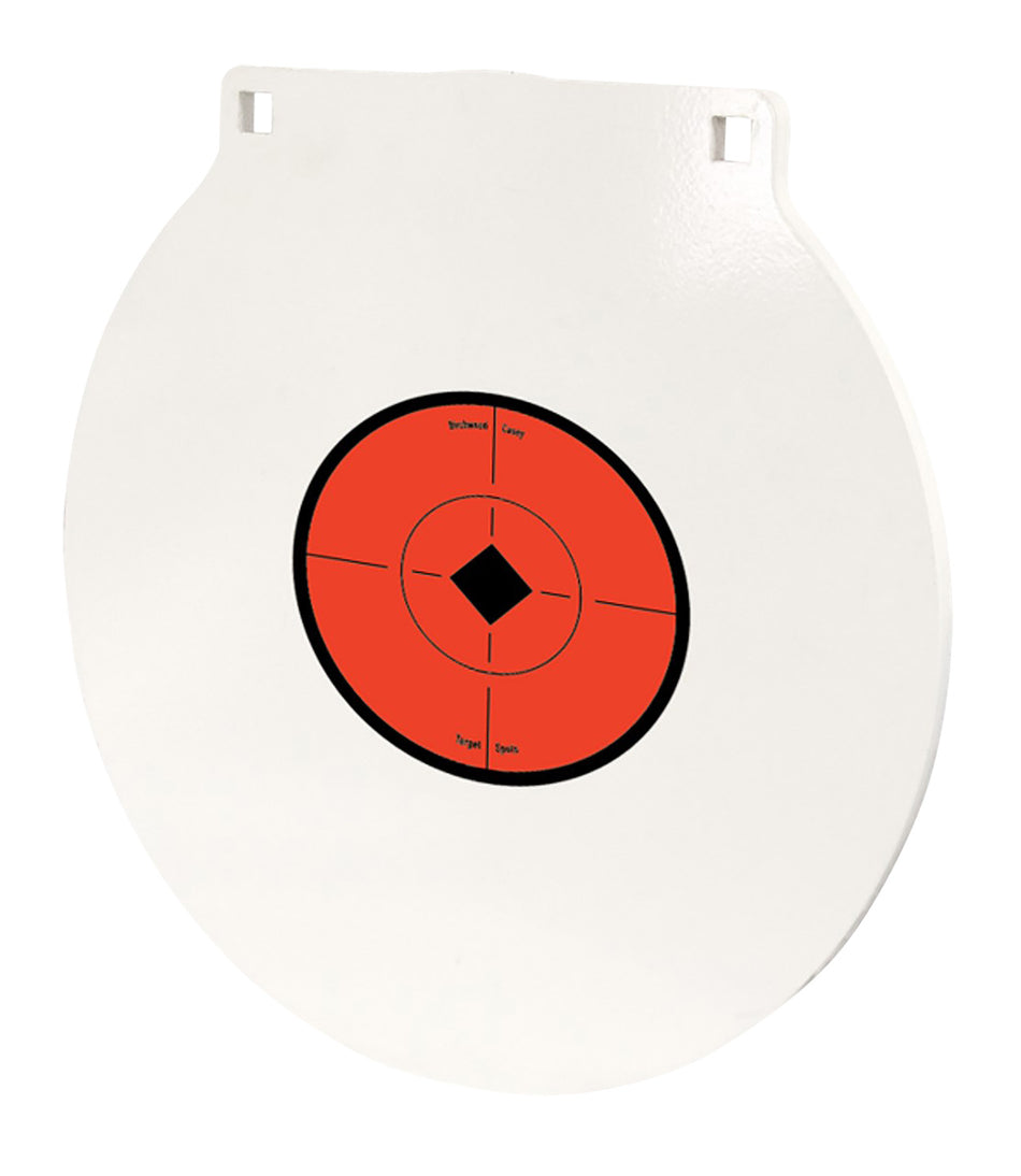 Birchwood Casey 10 Inch Round NM500 Steel Target Plate Centerfire Rifle Handgun Hanging