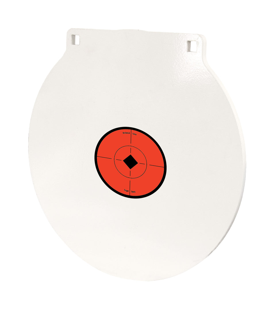 Birchwood Casey 15 Inch Round NM500 Steel Target Plate Centerfire Rifle Handgun Hanging