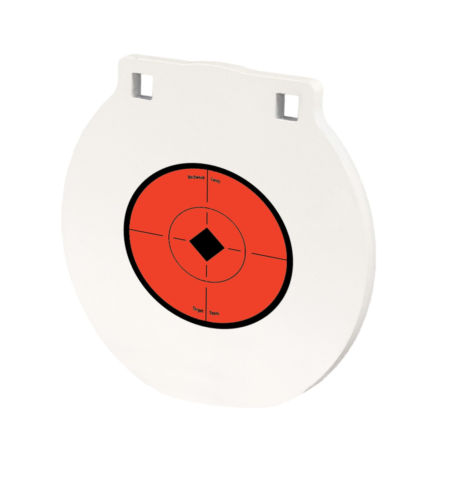 Birchwood Casey 8 Inch Round NM500 Steel Target Plate Centerfire Rifle Handgun Hanging