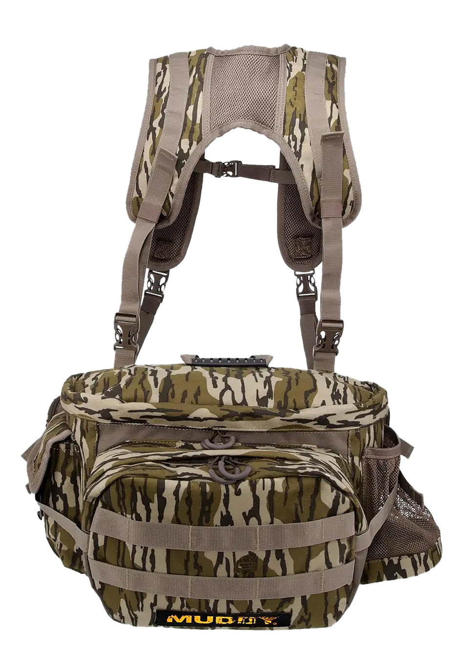 Muddy Pro Lumbar 500 Convertible Hunting Pack Mossy Oak Bottomland MUD-BPK-LMBR