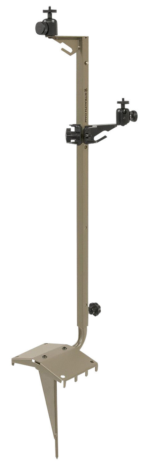 Stealth Cam STCCSMP 29-49" Adjustable Camera Mounting Post Tan