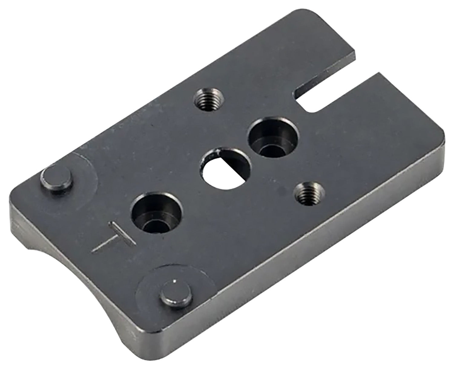Beretta USA EUS03052 Blued Beretta 90/92 Trijicon Pattern Red Dot Optic Plate