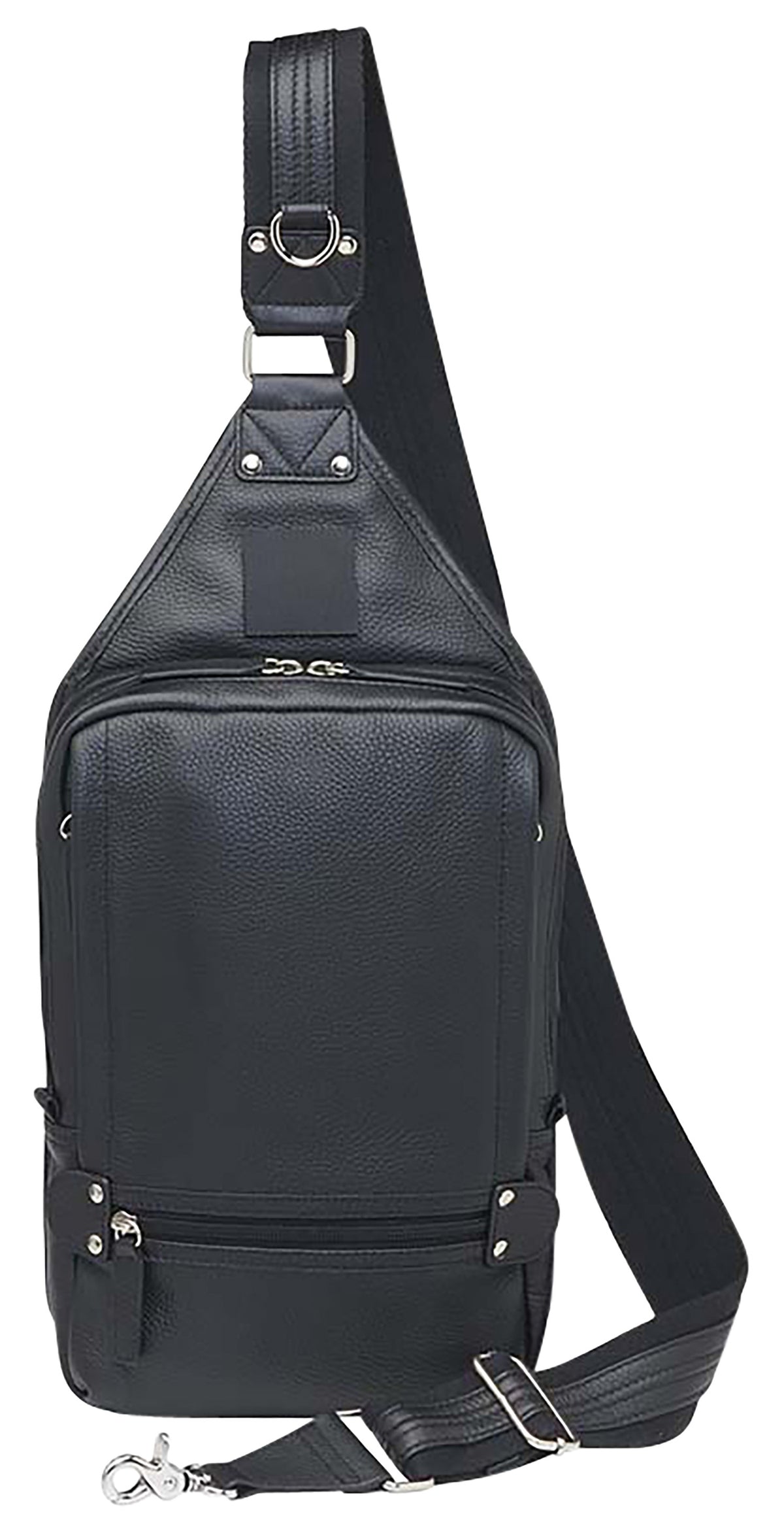 Gun Tote'n Mamas GTM108BK Sling Backpack Black Leather Includes Holster