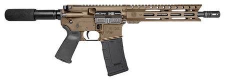 Diamondback DB15 .300 Blackout 10" FDE Rifle - 28+1 Capacity, 9" M-LOK Handguard