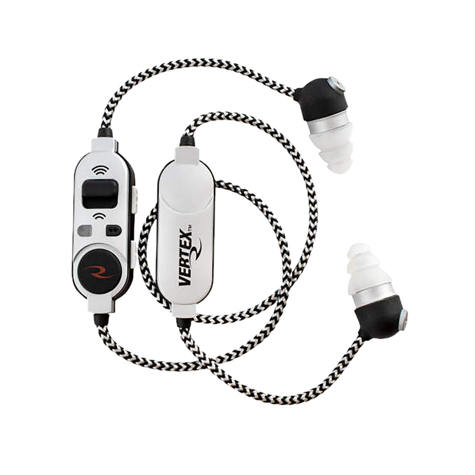 Radians Vertex Electronic Ear Buds 25 dB In-the-Ear Hearing Protection Black/Gray