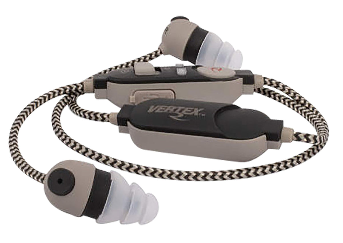 Radians Vertex Electronic Ear Buds 85 dB In-the-Ear Black/Gray