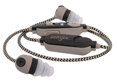 Radians Vertex Electronic Ear Buds 85 dB In-the-Ear Black/Gray
