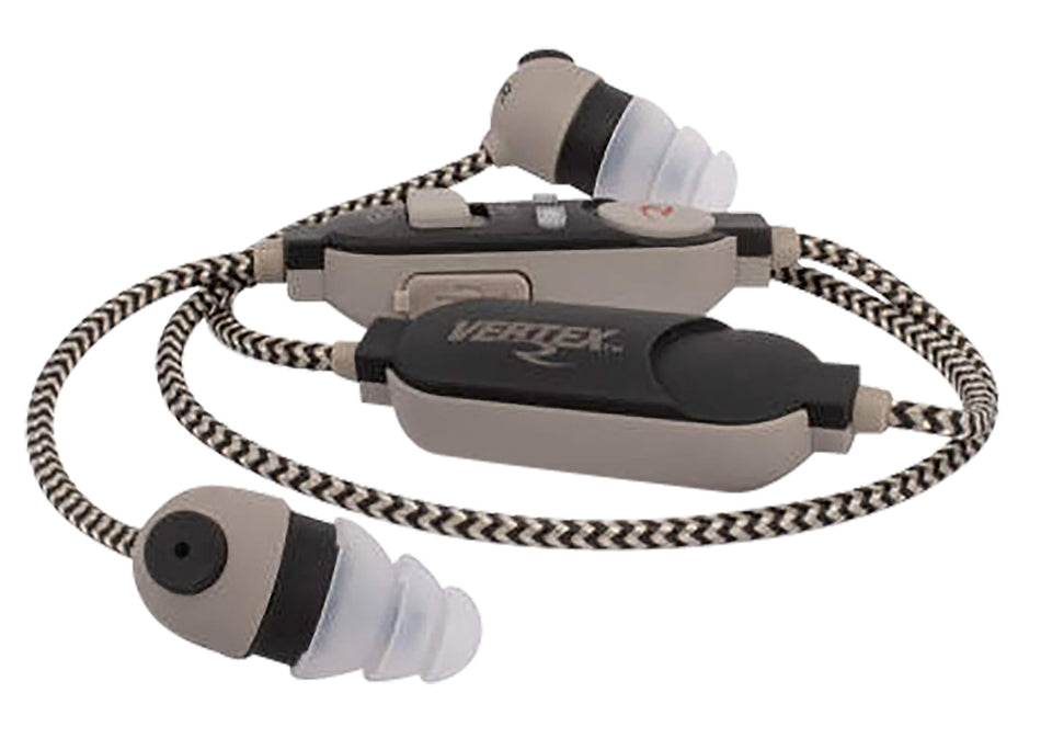 Radians Vertex Electronic Ear Buds 85 dB In-the-Ear Black/Gray