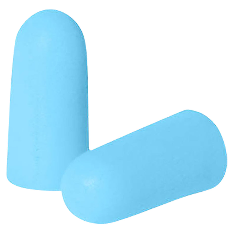Radians Prohibitor Small Disposable Foam Earplugs 31 dB Aqua Blue In-the-Ear 25 Pair