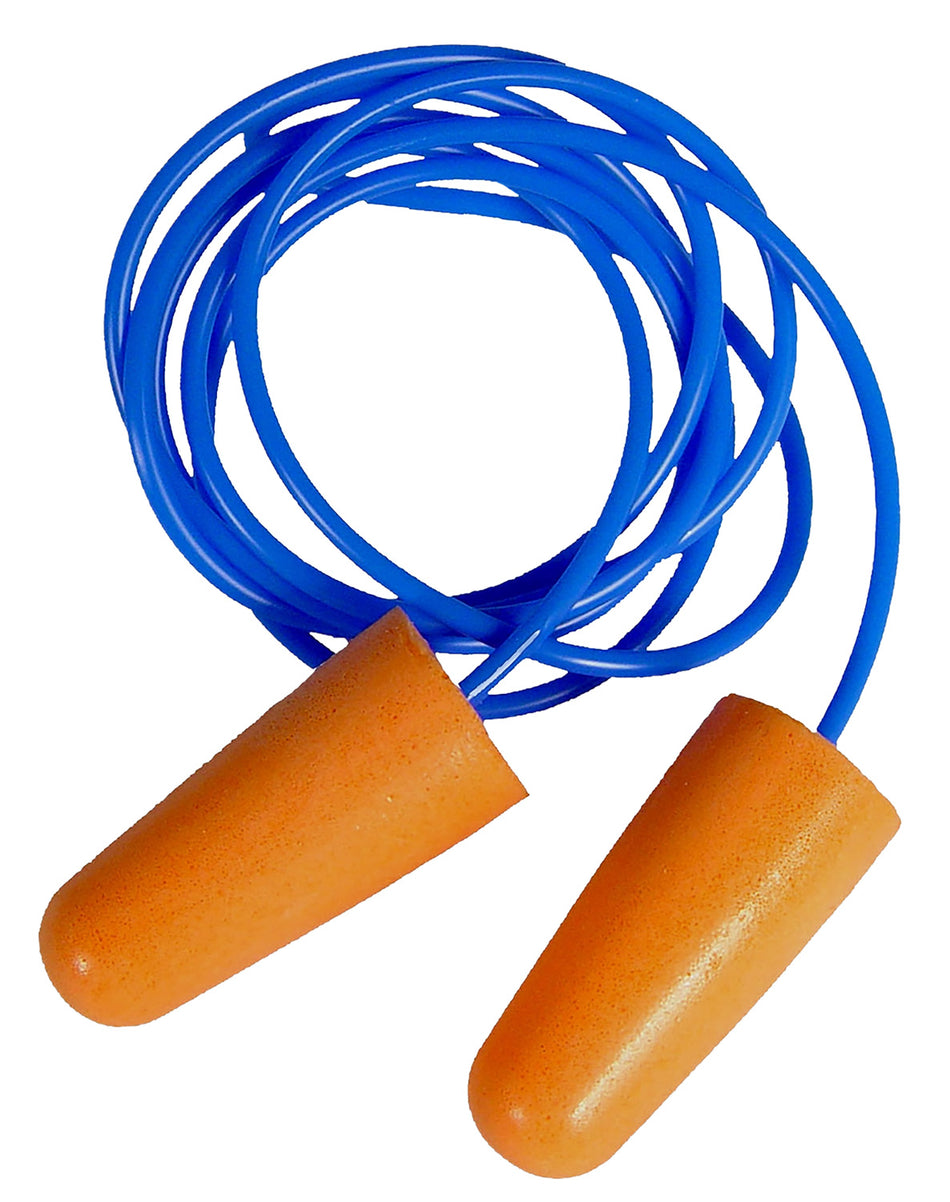 Radians FP8100BP In-Ear Corded Foam Earplugs 32 dB Orange 3 Pair