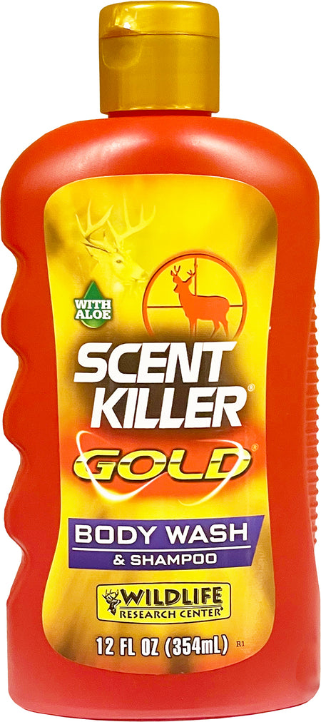 Wildlife Research 1240 Scent Killer Gold Anti-Odor Body Wash Shampoo with Aloe 12 oz