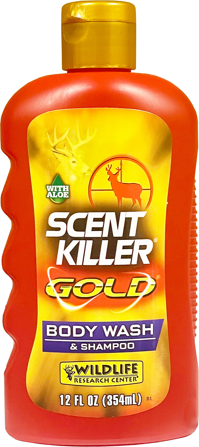 Wildlife Research 1240 Scent Killer Gold Anti-Odor Body Wash Shampoo with Aloe 12 oz