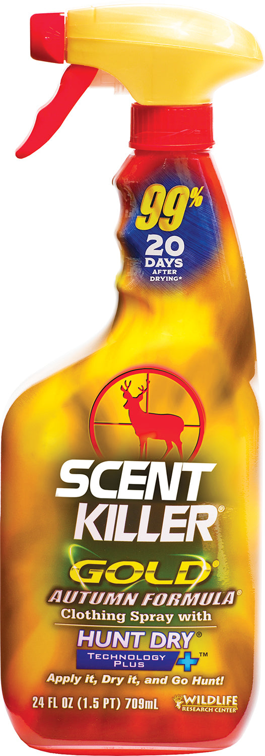 Wildlife Research 1275 Scent Killer Gold Autumn Scent Odor Fighting Spray 24 oz