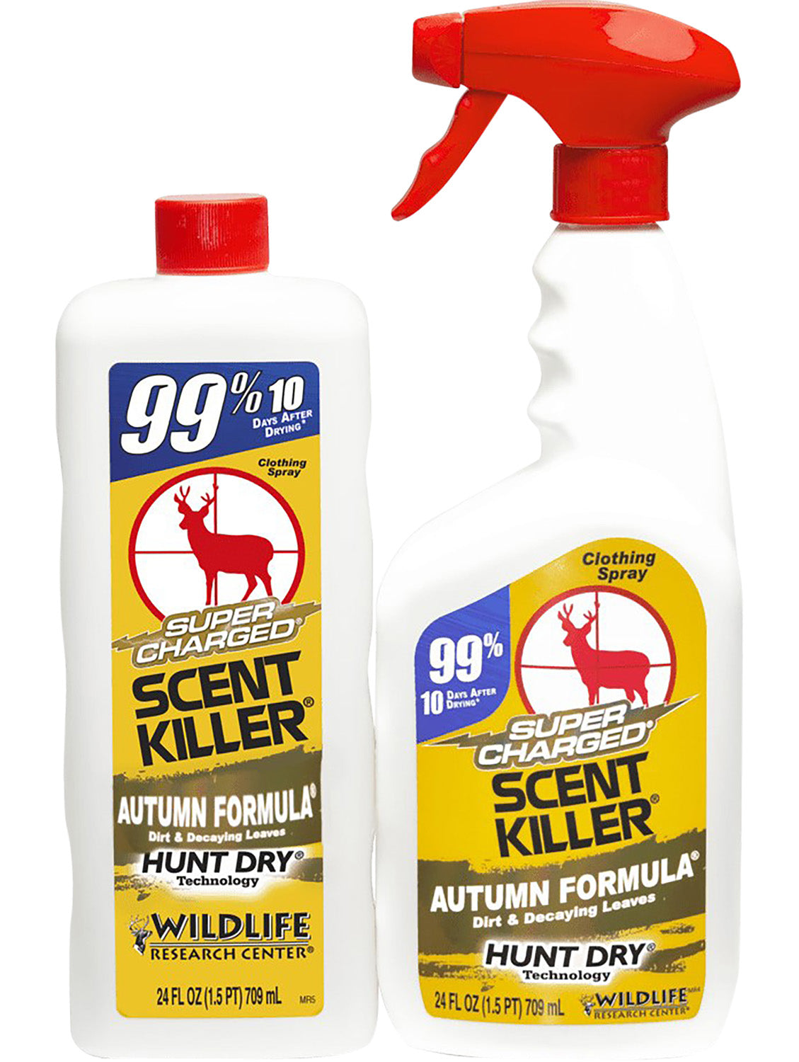 Wildlife Research Scent Killer Autumn Formula Combo Odor Eliminator Trigger Spray 24 oz
