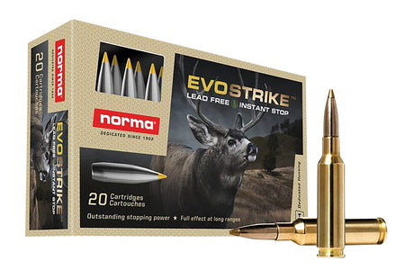 Norma 6.5mm Creedmoor 20166482 Dedicated Hunting Evostrike Polymer Tip Boat Tail 93 Grain