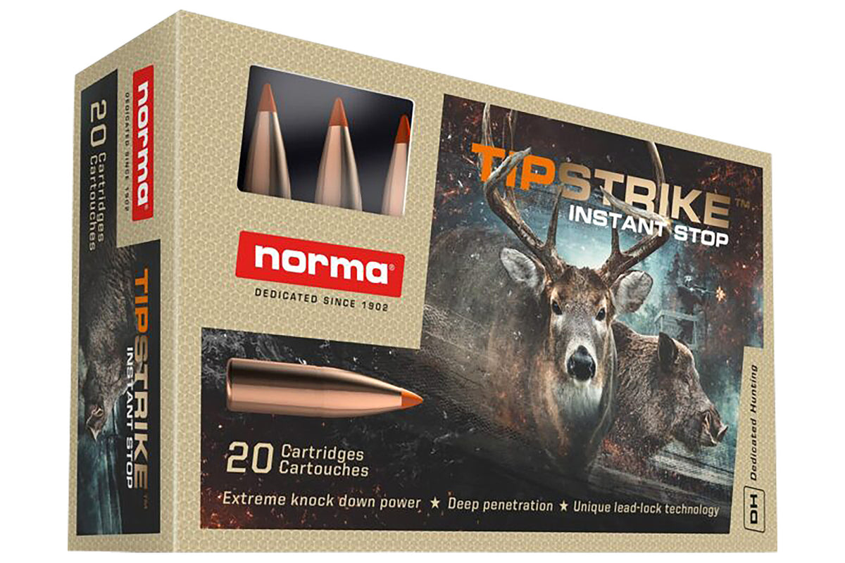 Norma .280 Remington 20171222 Dedicated Hunting Tipstrike Polymer Tip PT 160 Grain