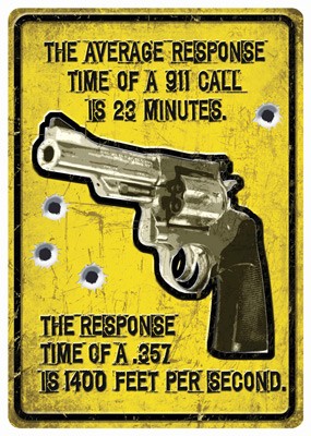 Rivers Edge Average Response Time Tin Sign 12 x 17 Inches