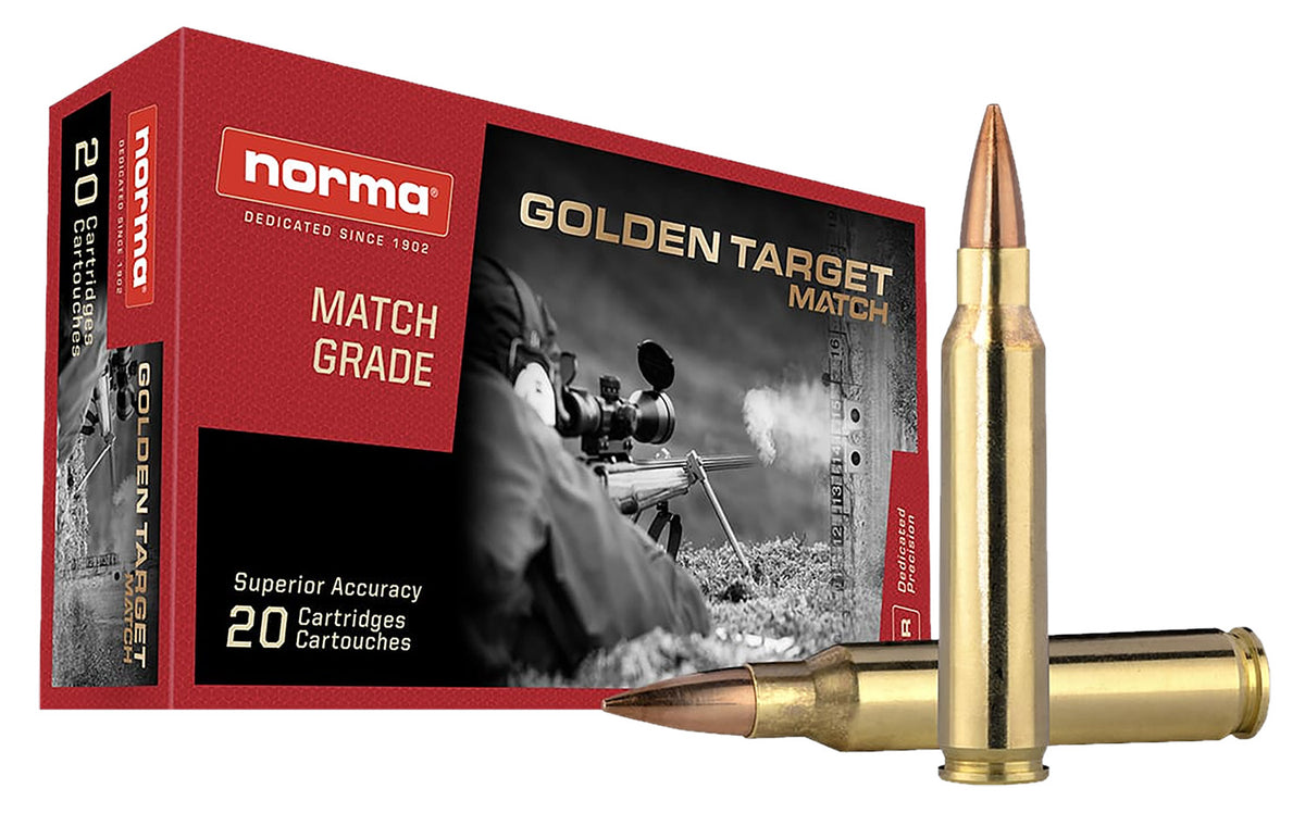 Norma .223 Remington 10157692 Dedicated Precision Golden Target Match  69 Grain