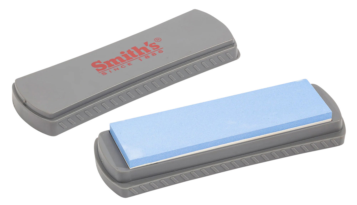 Smiths 51314 6" DualGrit Double-Sided Whetstone Sharpener Medium Grit Gray
