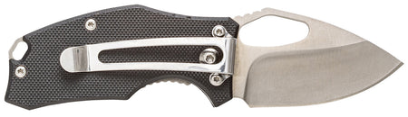 Smith's Lil Choncho 51119 2.20" Folding Knife Polished Drop Point SS Blade G10 Handle Liner Lock with Pocket Clip