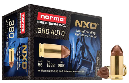 Norma .380 ACP/Auto 611040020 Self Defense NXD 56 Grain