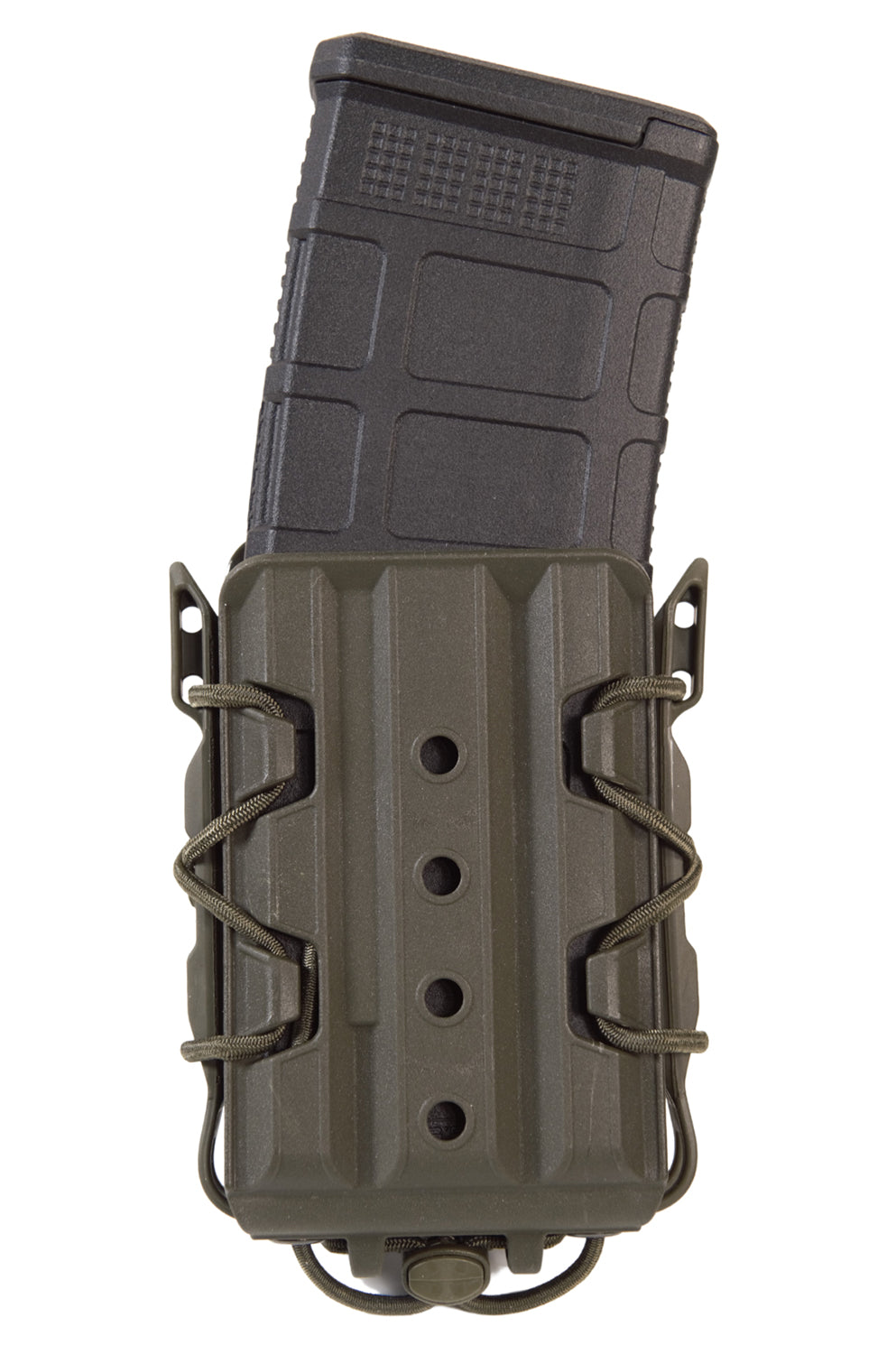 High Speed Gear 16TA01OD Polymer TACO V2 Rifle Magazine Pouch OD Green Belt Clip MOLLE