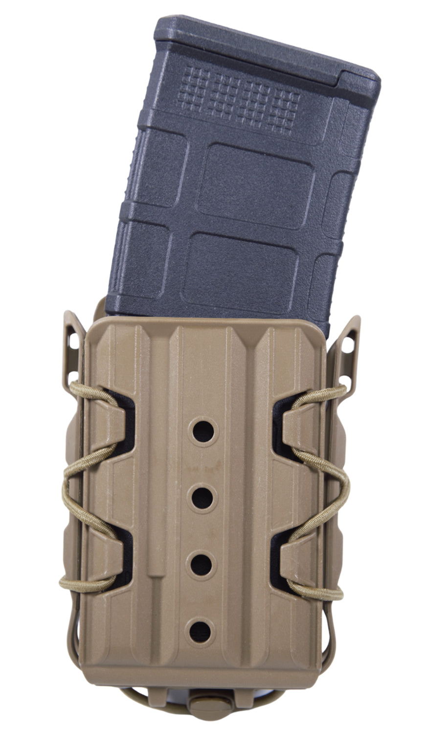 High Speed Gear 16TA01CB Polymer TACO V2 Rifle Magazine Pouch Coyote Brown Belt Clip MOLLE