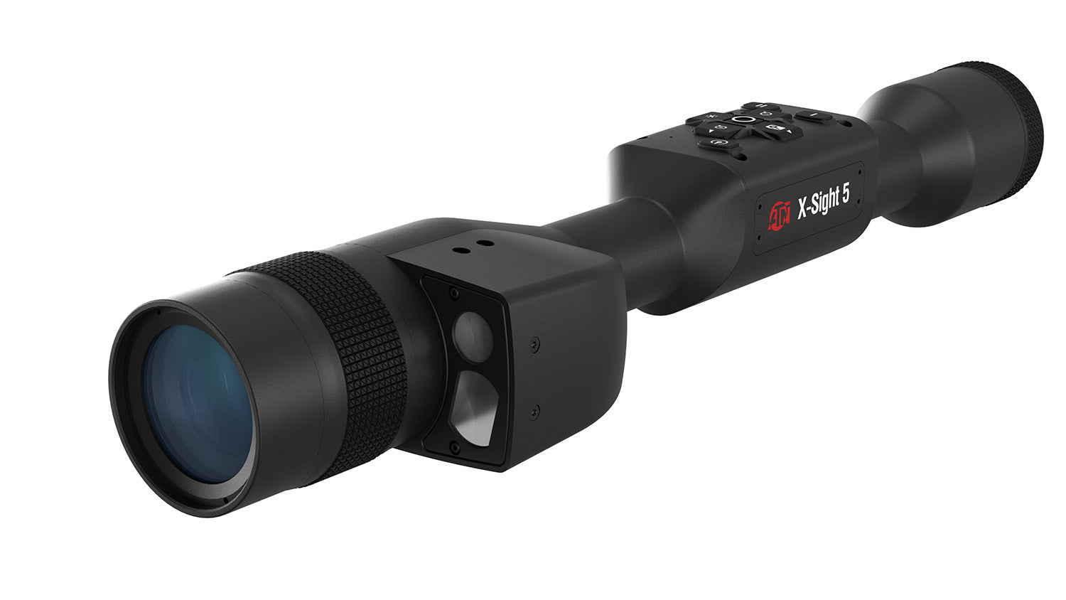 ATN DGWSXS3155LRF X-Sight 5 LRF Digital Night Vision Scope 3-15x 30mm Tube Gen 5