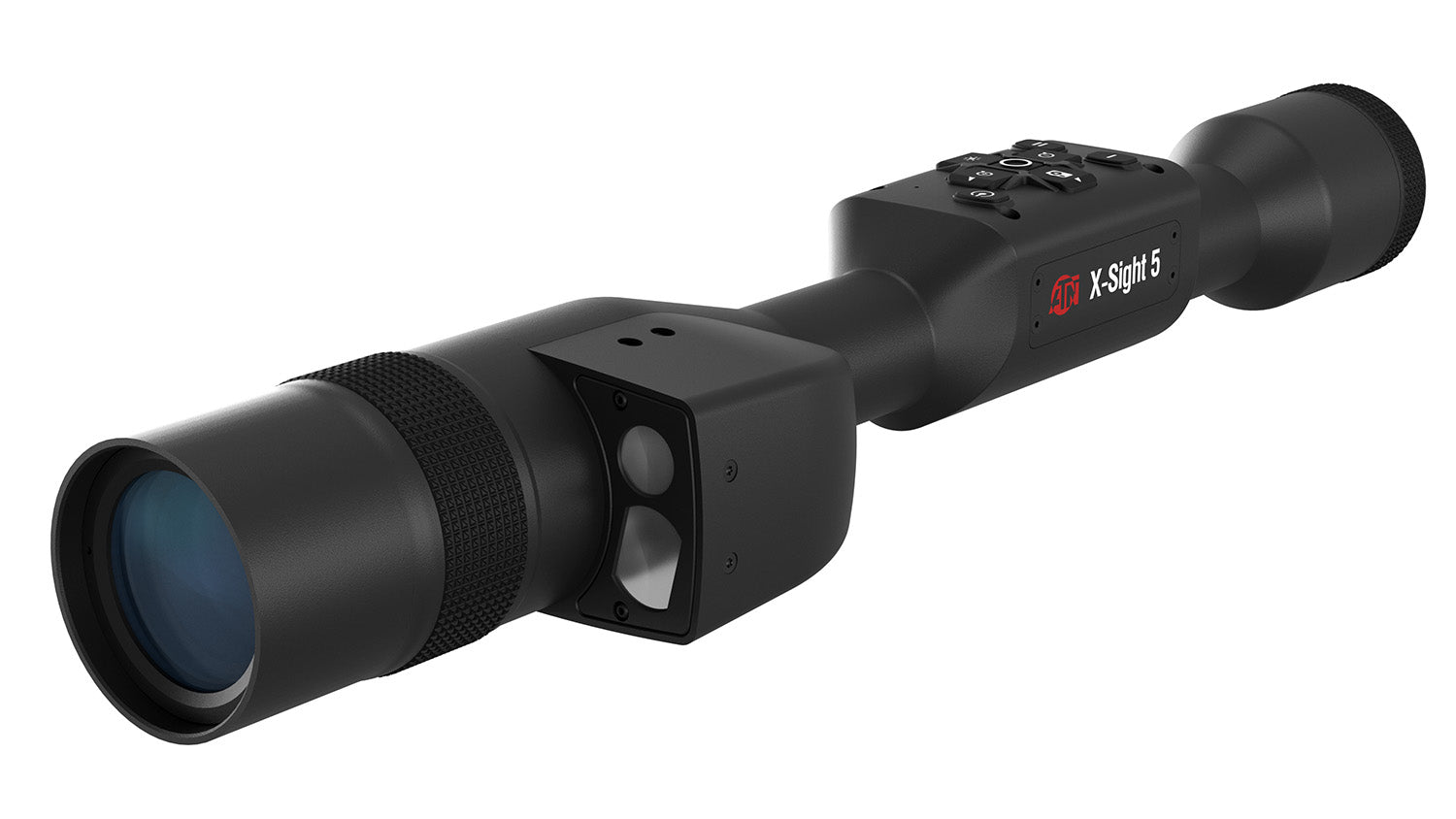 ATN DGWSXS5255LRF X-Sight 5 LRF Digital Night Vision Scope 5-25x 30mm Tube Gen 5