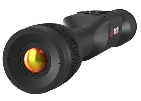 ATN TIWST5325A Thor 5 320 Thermal Scope Black Anodized 4-16x Mil Dot Reticle w/Zoom