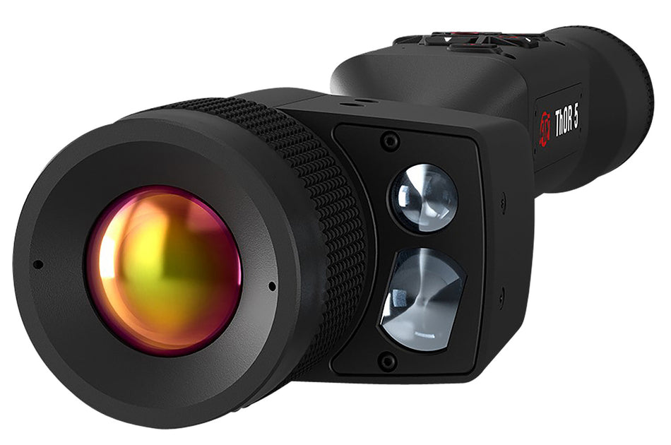 ATN TIWST5335LRF Thor 5 320 LRF Thermal Scope Black Anodized 5-20x Mil Dot w/Zoom