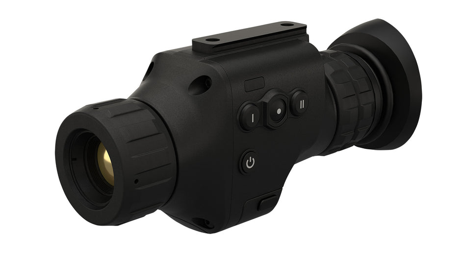 ATN TIMNODN619X ODIN LT 640 Thermal Monocular Handheld/Mountable 1-4x19mm 640x480 Multi Reticle Black