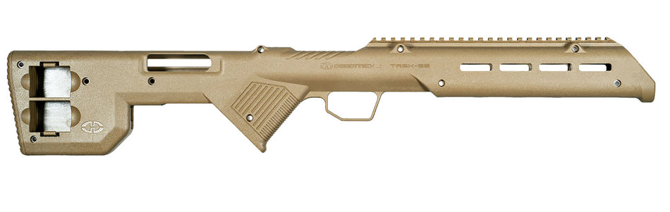 Desert Tech TRK22FDE Trek-22 Fixed Bullpup Stock FDE Polymer for Ruger 10/22 26.75" Overall Length