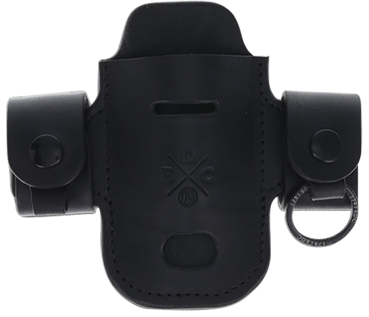 1791 Gunleather EDC Heavy Duty Solo Action Snap Belt Loop OWB Black Leather Ambidextrous