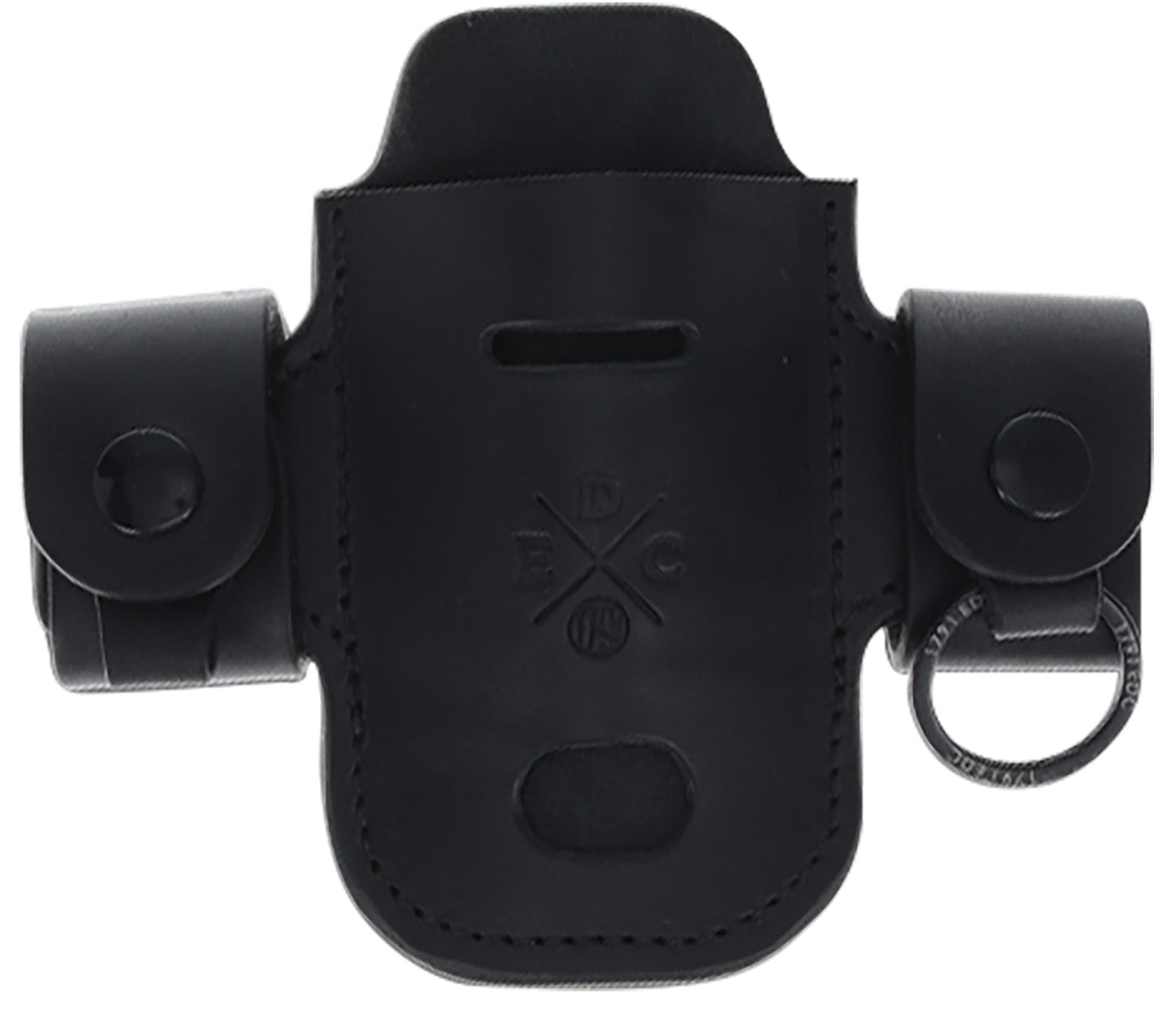 1791 Gunleather EDC Heavy Duty Solo Action Snap Belt Loop OWB Black Leather Ambidextrous