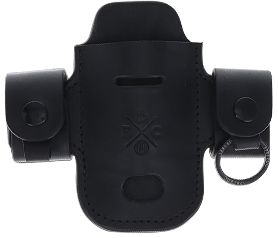 1791 Gunleather EDC Heavy Duty Solo Action Snap Belt Loop OWB Black Leather Ambidextrous
